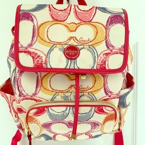 Vintage Coach Backpack
